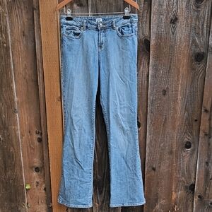 CACHE Bootcut Jeans Embellished Size 10